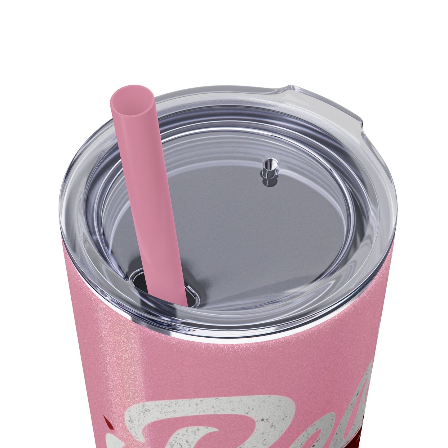 Beauty Speaks - Skinny Tumbler with Straw, 20oz - Creatively Designed Shop