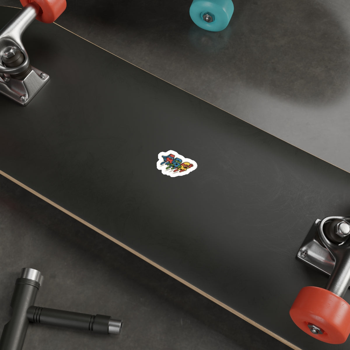 ABC Superheroes - Die-Cut Sticker