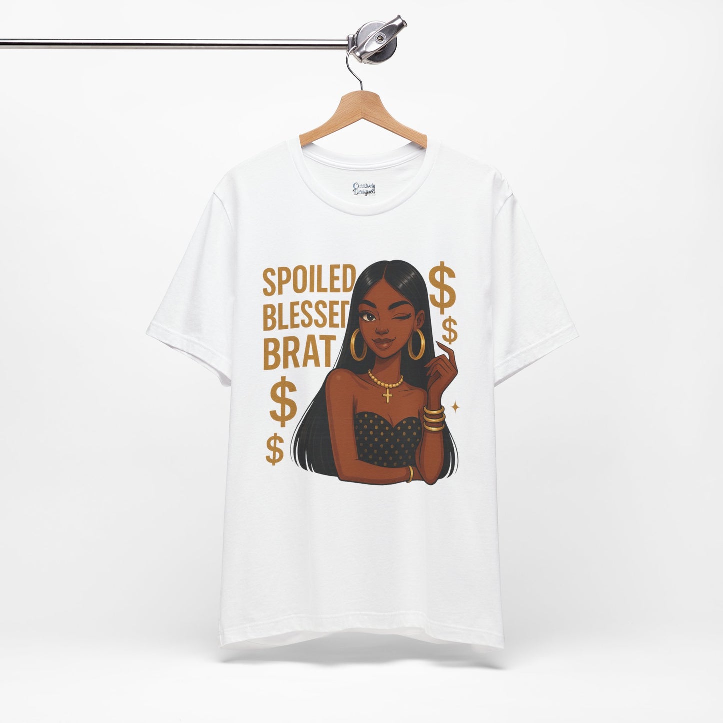 Spoiled, Blessed Brat - Unisex Jersey Short Sleeve Tee