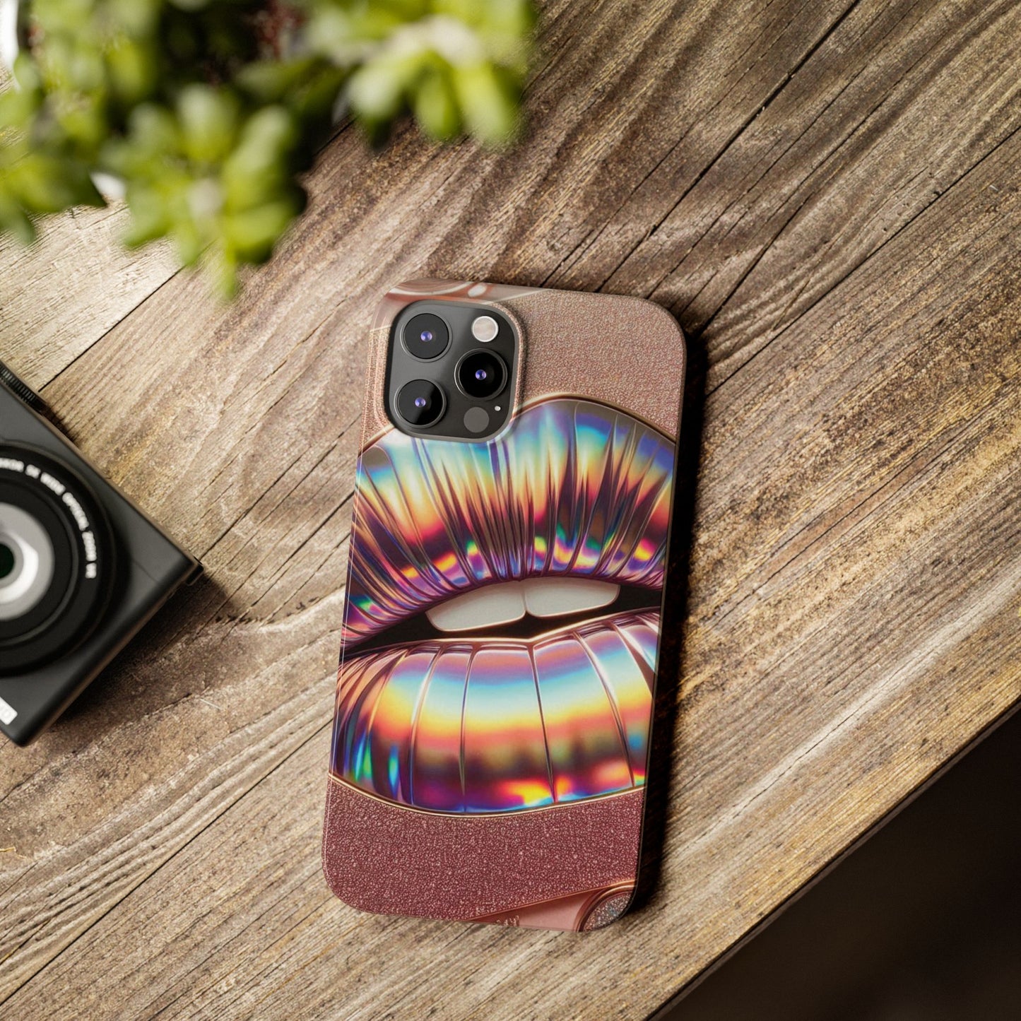 "Bronze Kiss" - Slim Phone Cases - Creatively Designed Shop