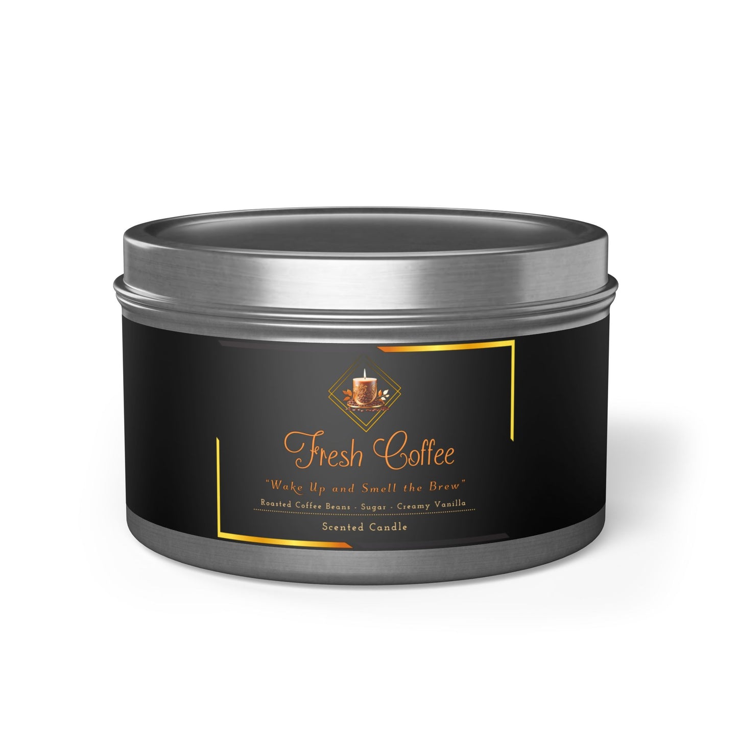 Fresh Coffee - Tin Candles - Creatively Designed Shop