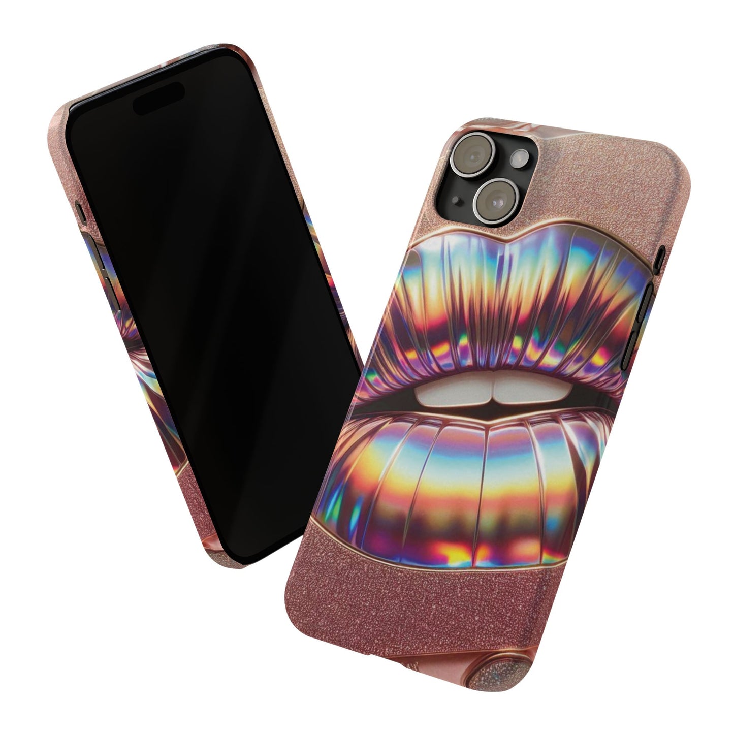 "Bronze Kiss" - Slim Phone Cases - Creatively Designed Shop