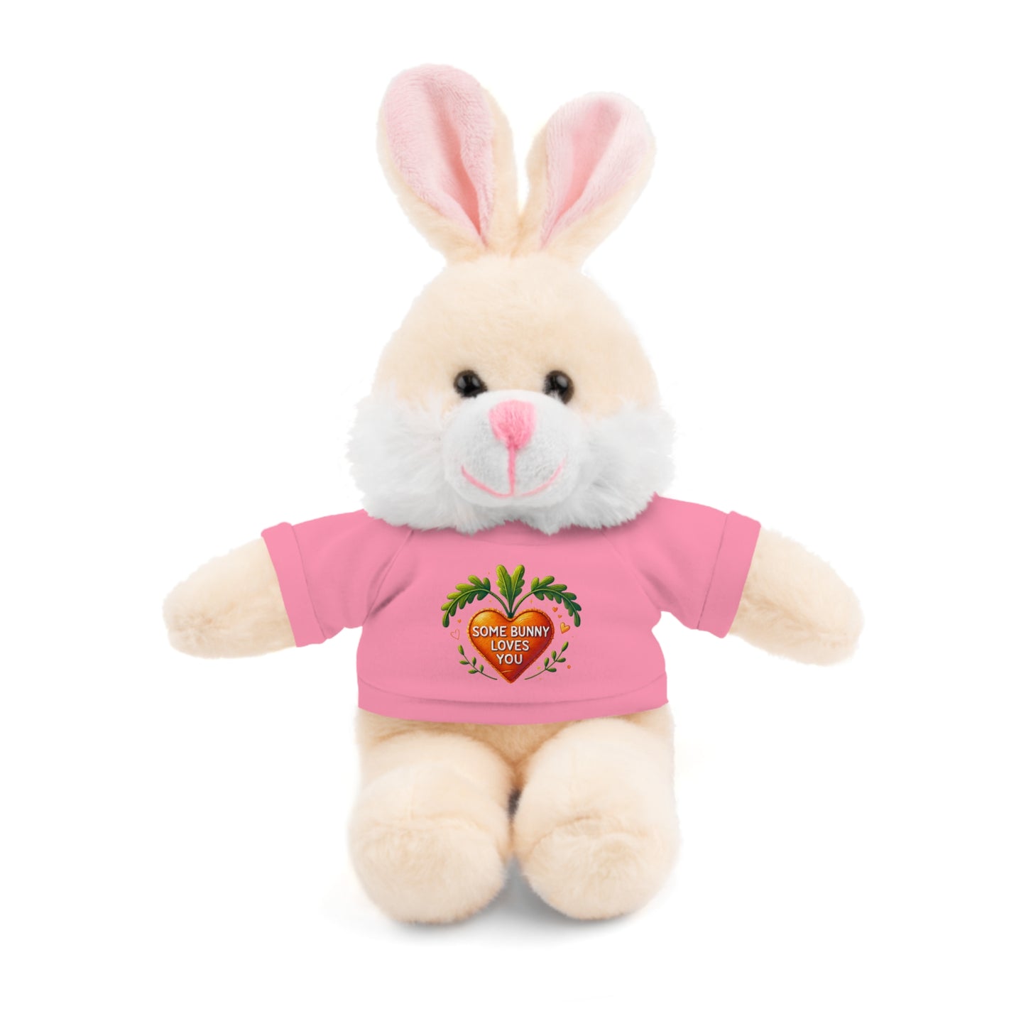'Some Bunny Loves You' - Stuffed Bunny with Tee - Creatively Designed Shop