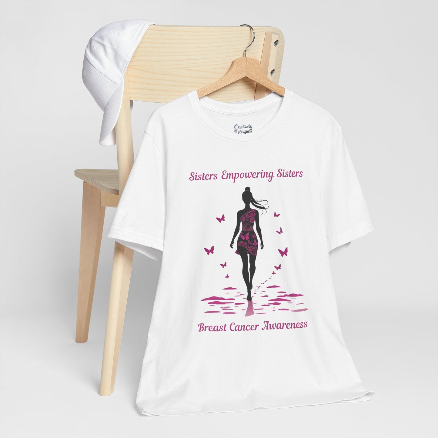 SES Breast Cancer Awareness "Woman" - Unisex Jersey Short Sleeve Tee