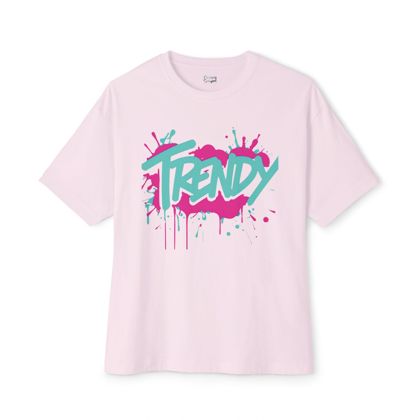 "Trendy" - Unisex Oversized Boxy Tee