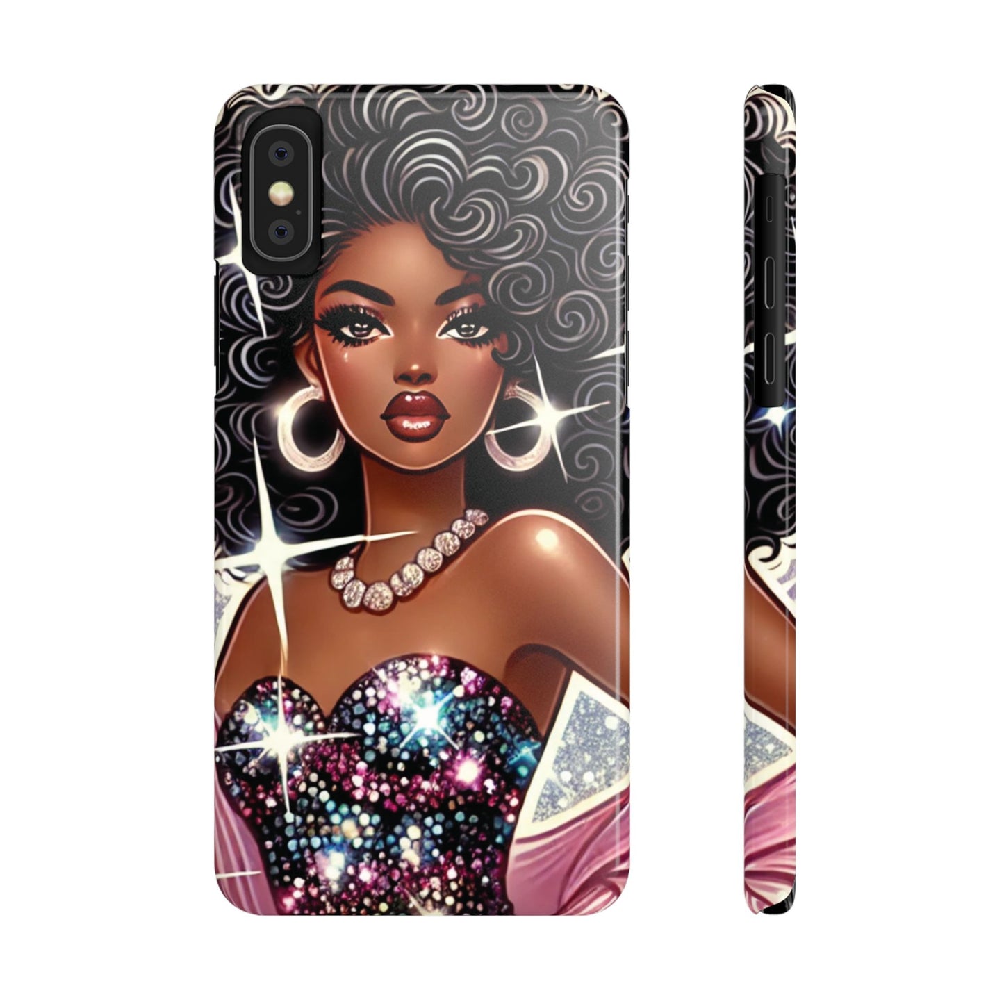 "Gorgeous" - Slim Phone Cases - Creatively Designed Shop