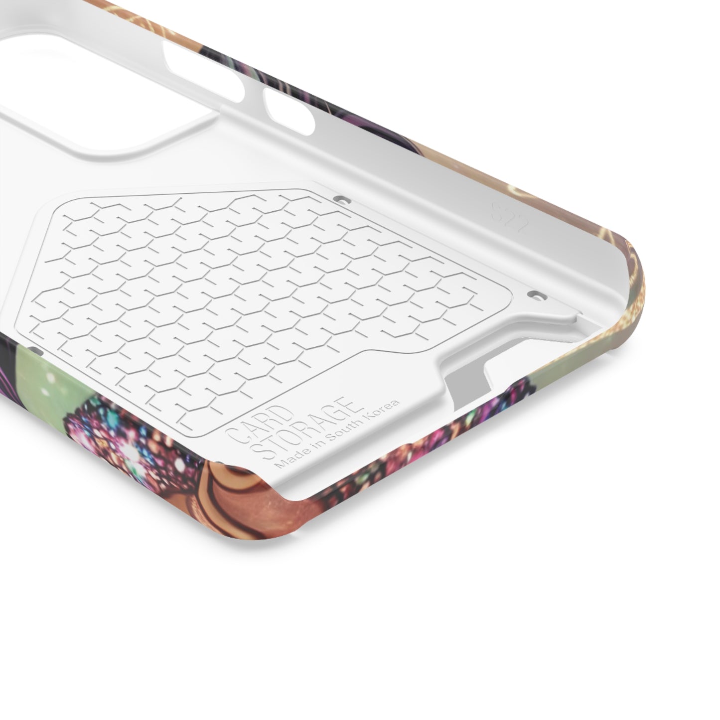 "Stunning" - Phone Case With Card Holder - Creatively Designed Shop