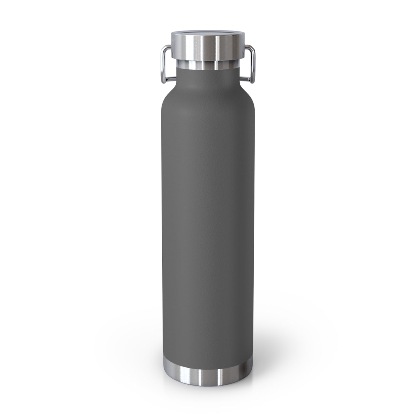 "Your Daily Dose of Hydration" - Copper Vacuum Insulated Bottle, 22oz - Creatively Designed Shop