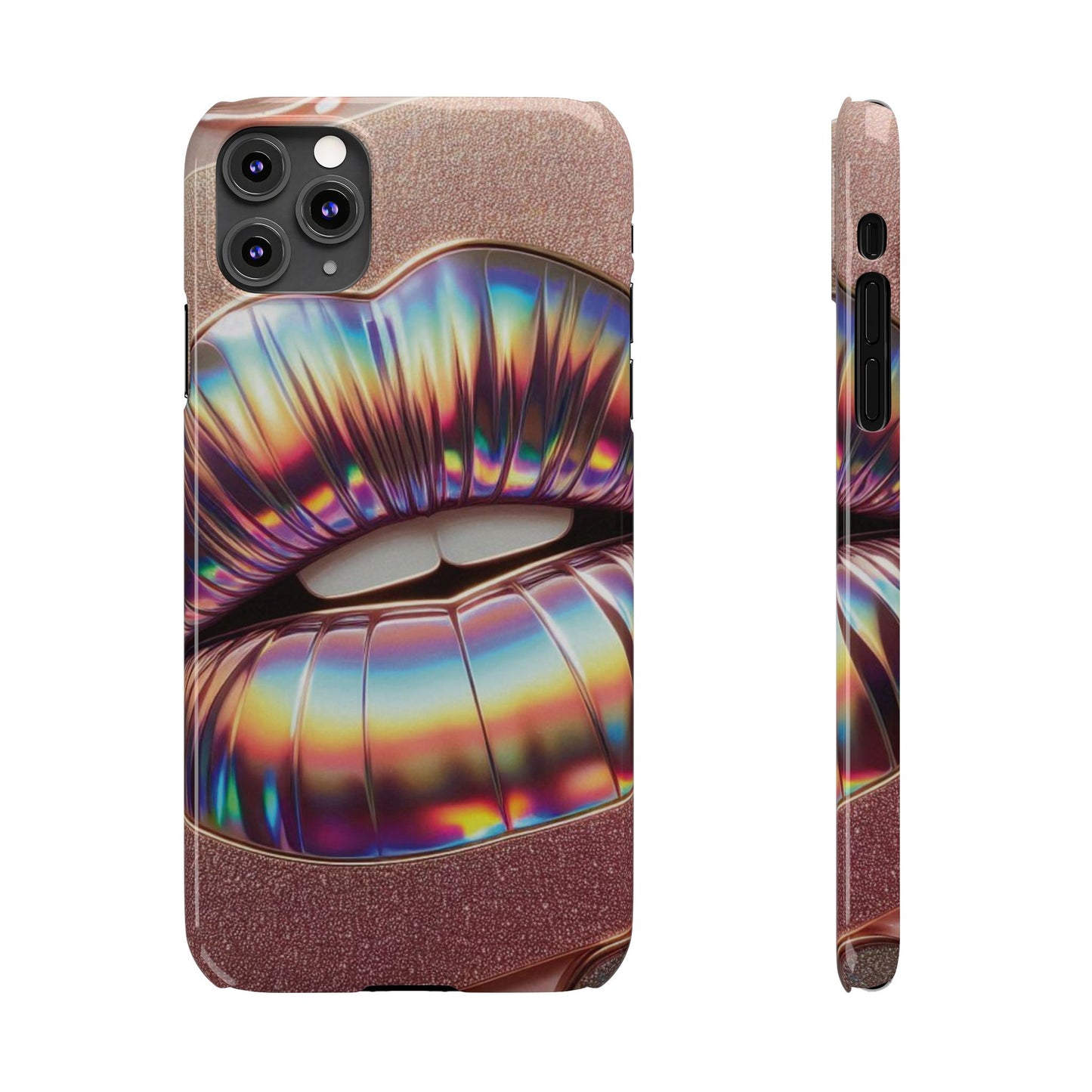 "Bronze Kiss" - Slim Phone Cases - Creatively Designed Shop