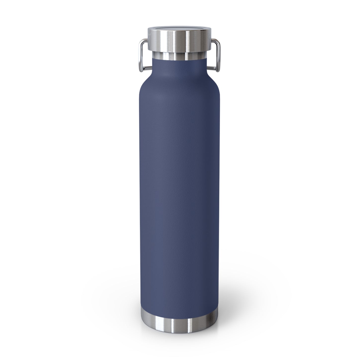 "Your Daily Dose of Hydration" - Copper Vacuum Insulated Bottle, 22oz - Creatively Designed Shop