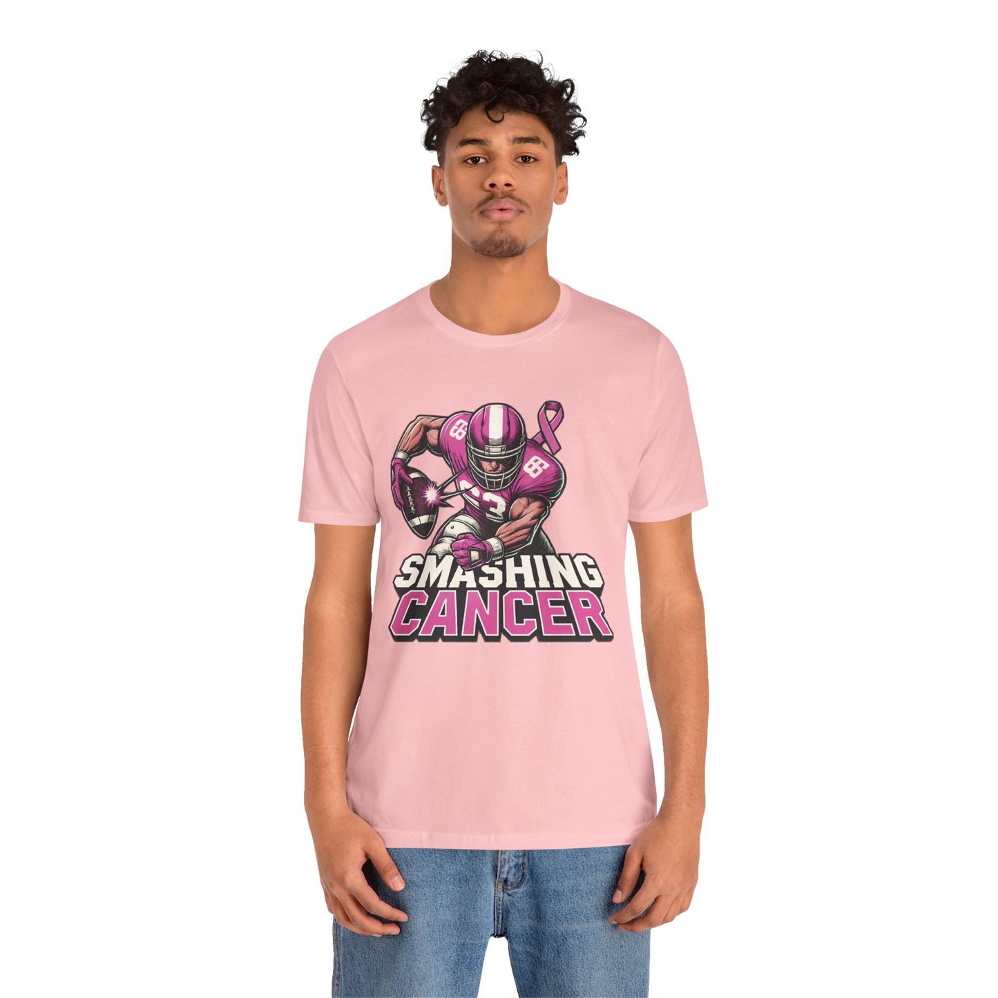 Smashing Cancer - Unisex Jersey Short Sleeve Tee