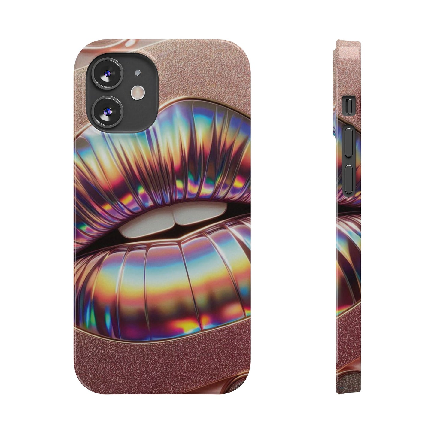 "Bronze Kiss" - Slim Phone Cases - Creatively Designed Shop