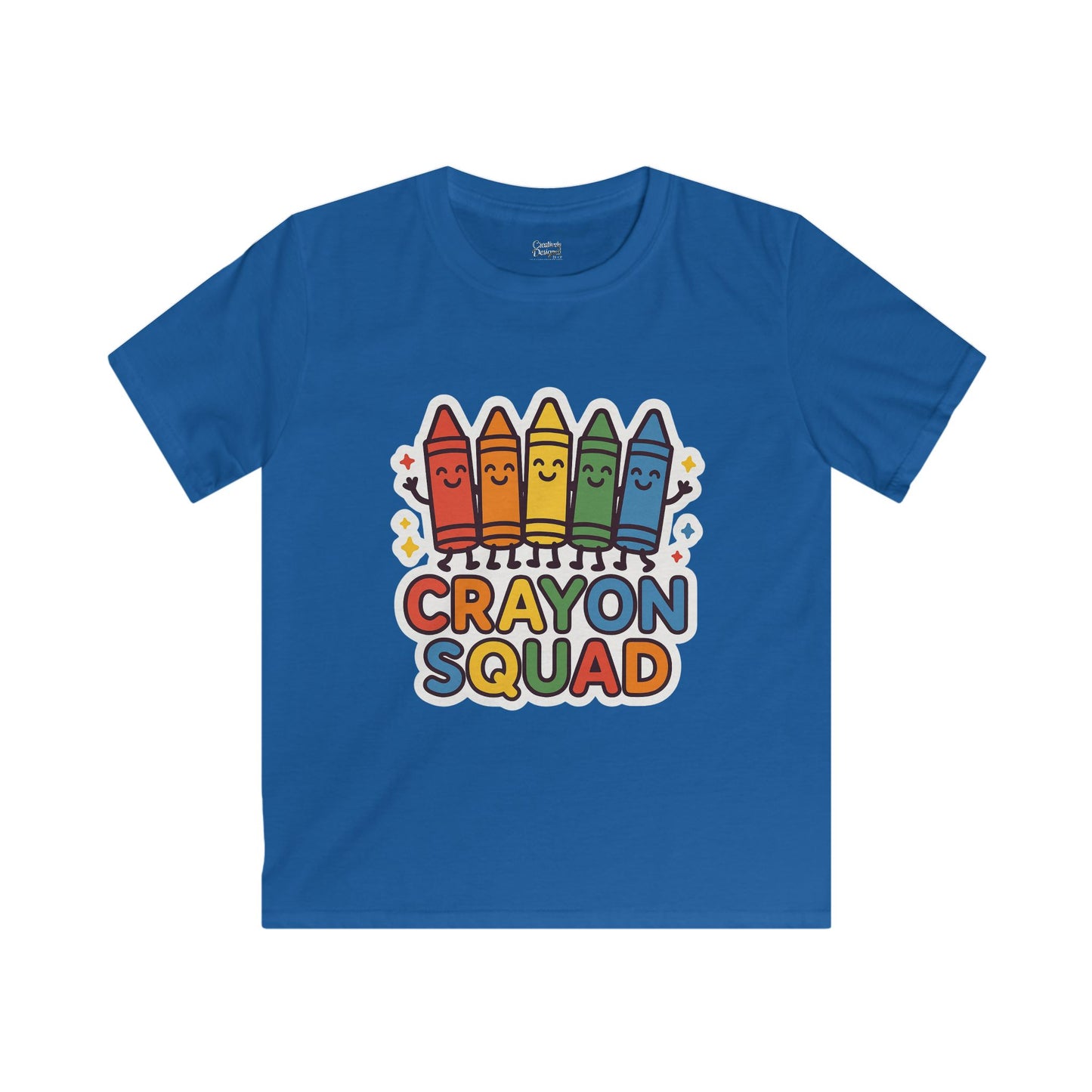 Crayon Squad - Kids Softstyle Tee