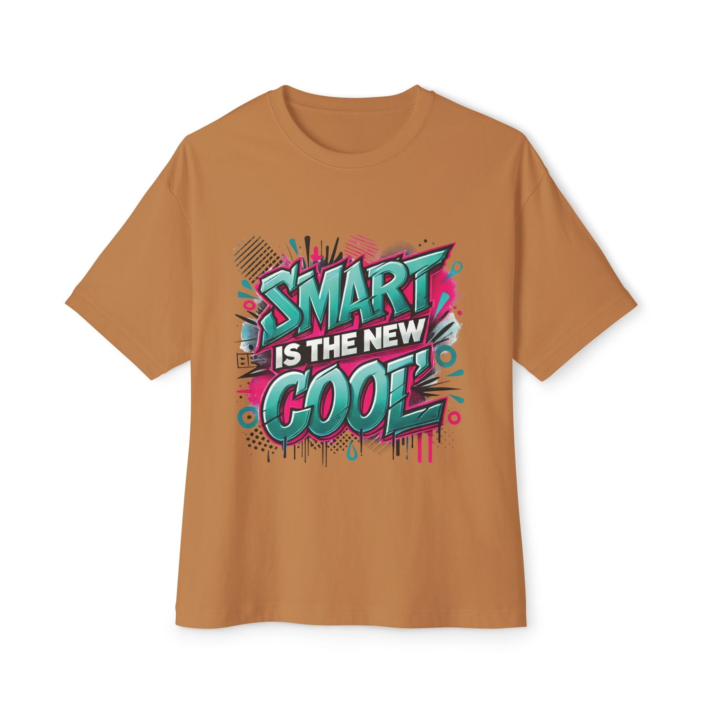 Smart is the New Cool - Unisex Oversized Boxy Tee