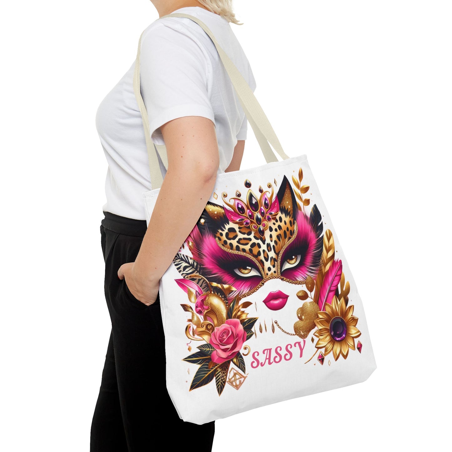 "Sassy" - Tote Bag (AOP) - Creatively Designed Shop