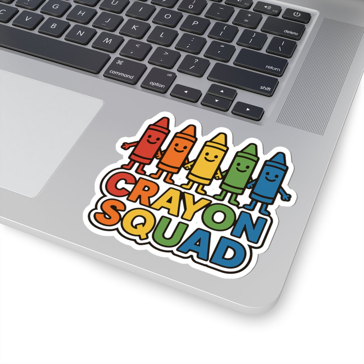 Crayon Squad - Kiss-Cut Sticker
