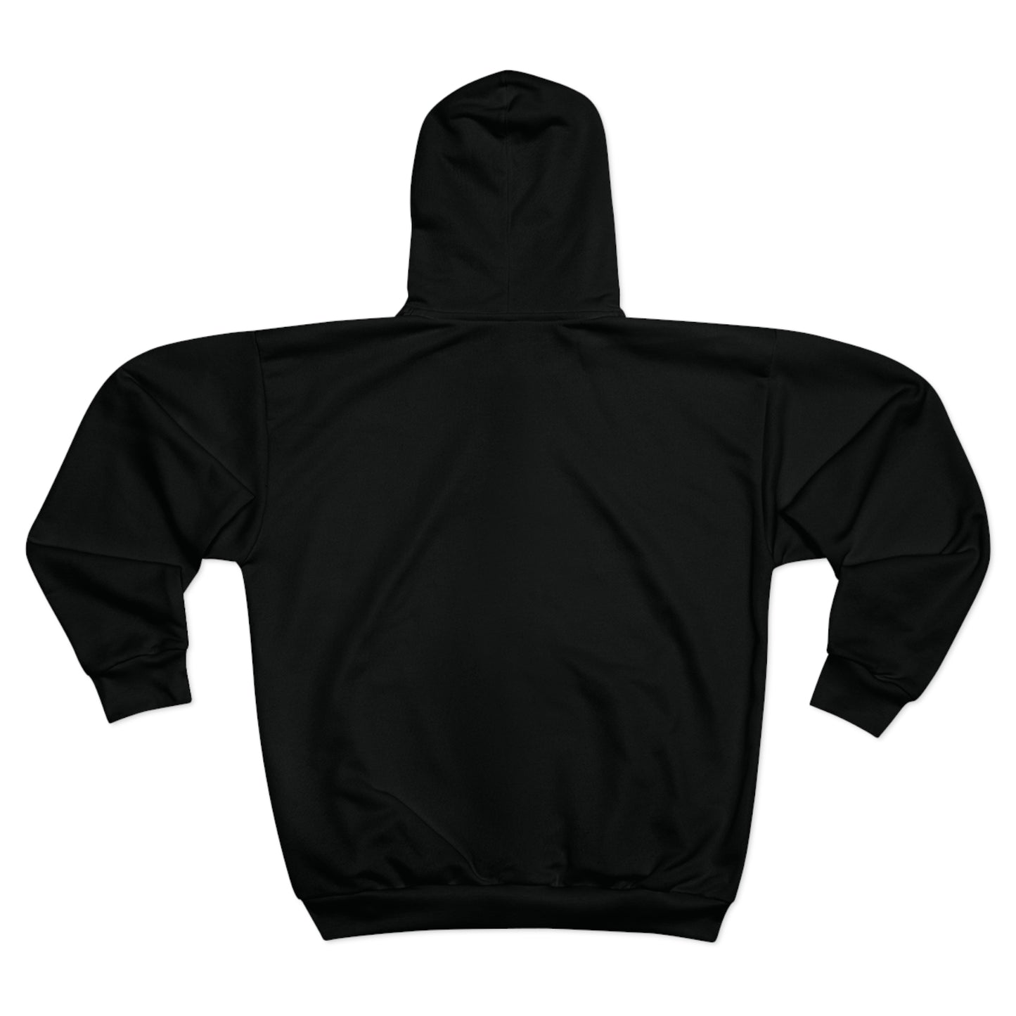 Carroll's Edition (Black) "Stronger Than Pink" - Unisex Zip Hoodie (AOP) - Creatively Designed Shop