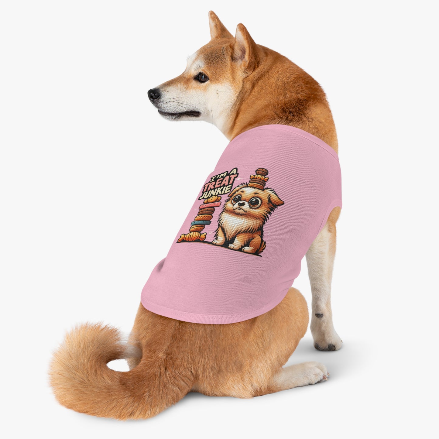 I'm A Treat Junkie - Pet Tank Top - Creatively Designed Shop