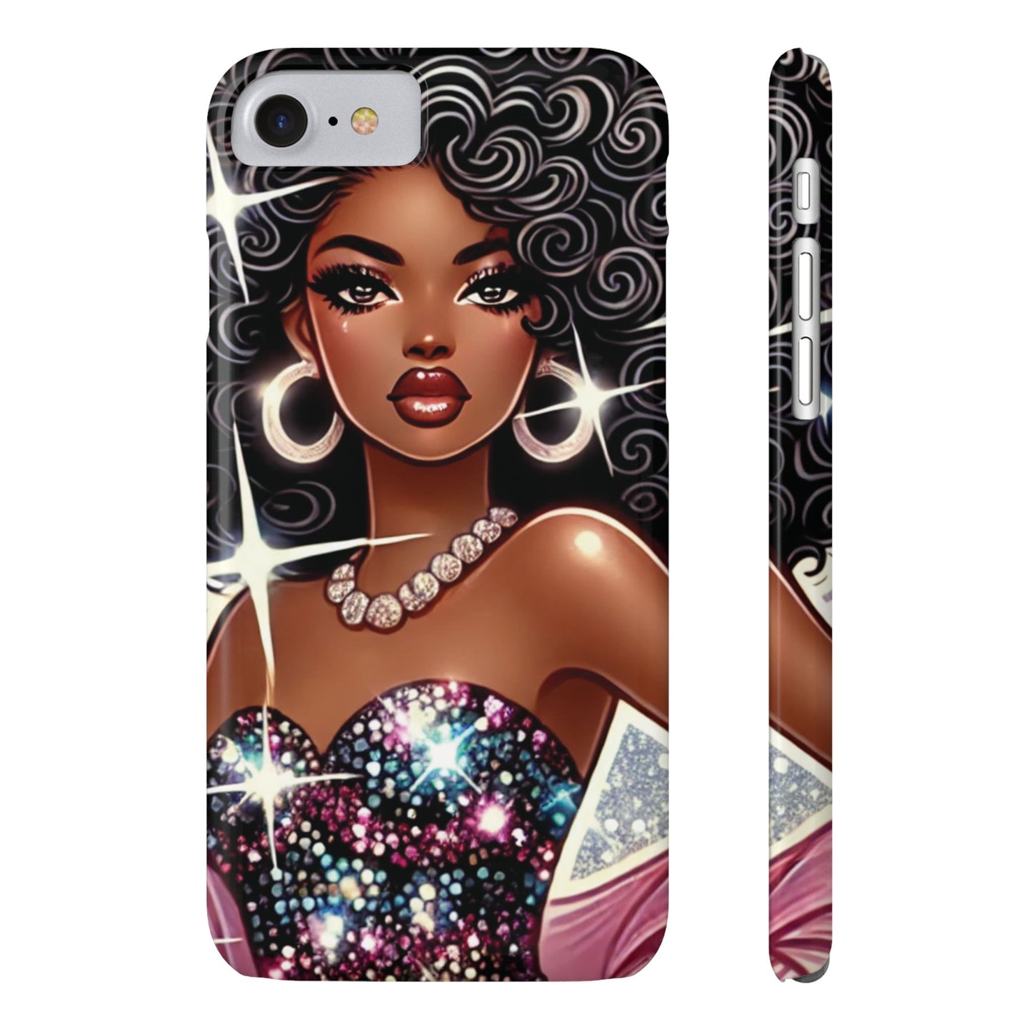 "Gorgeous" - Slim Phone Cases - Creatively Designed Shop