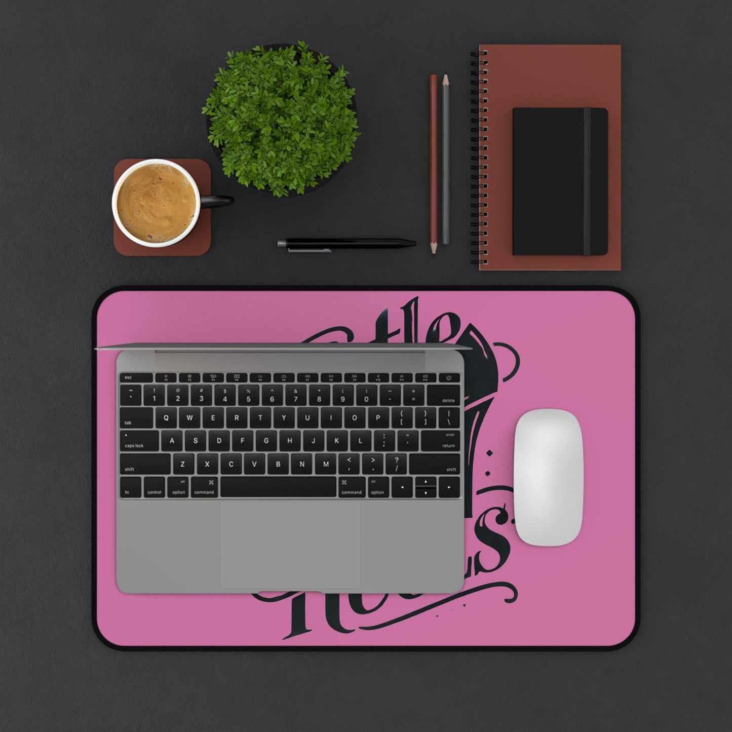 "Hustle in Heels" - Desk Mat - Creatively Designed Shop