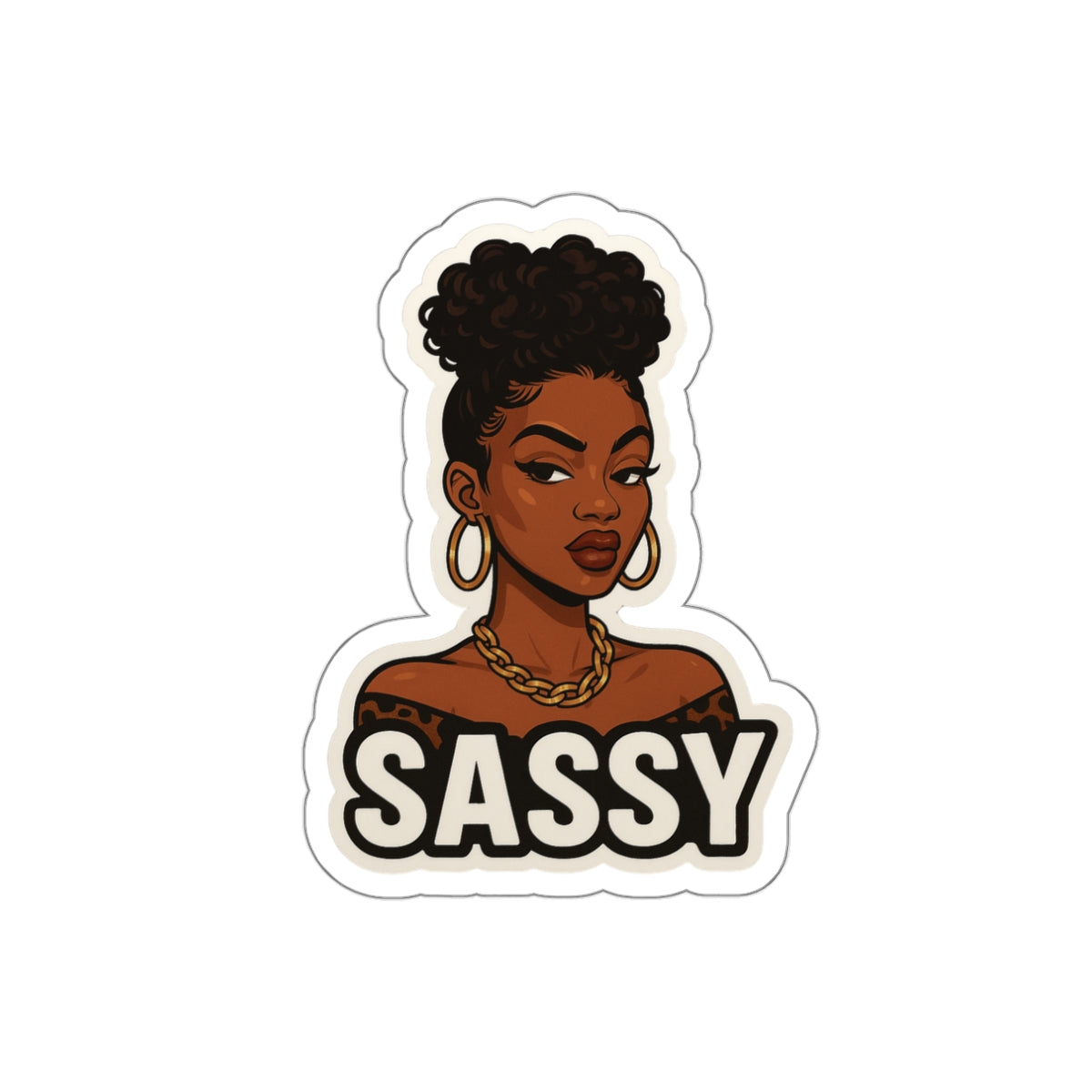 Sassy - Die-Cut Sticker