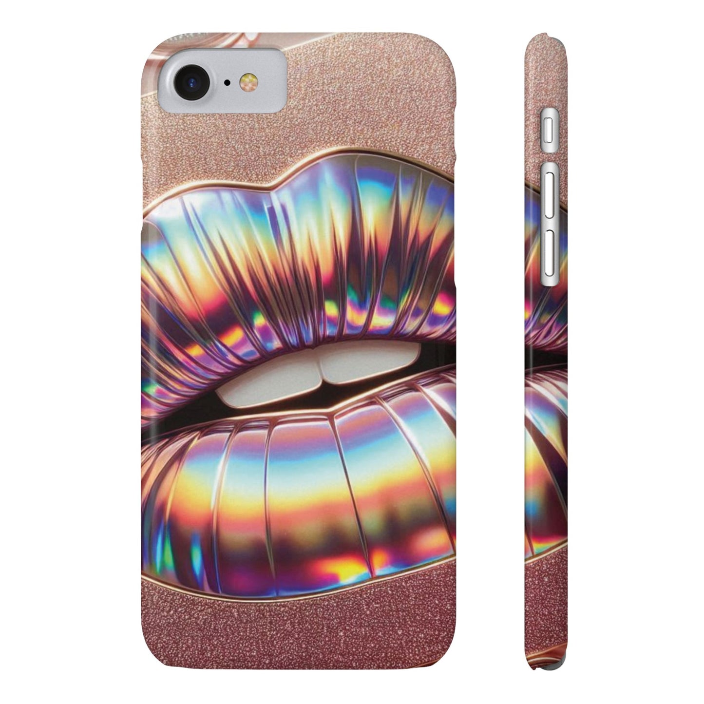"Bronze Kiss" - Slim Phone Cases - Creatively Designed Shop