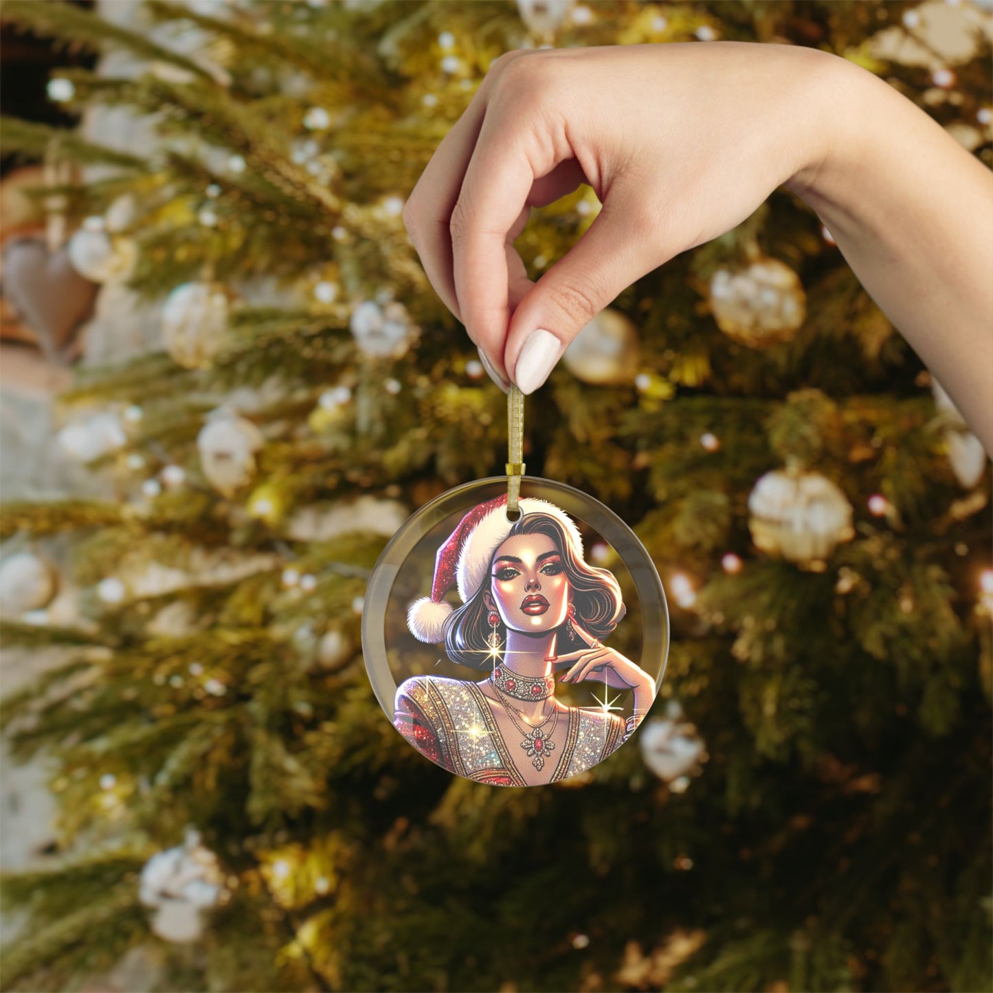 Christmas Beauty - Glass Ornaments - Creatively Designed Shop
