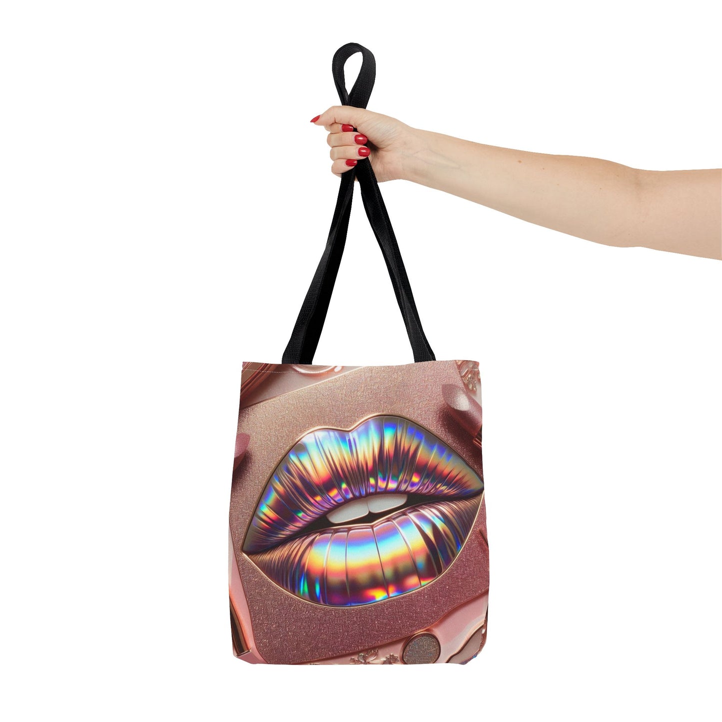Bronze Kiss - Tote Bag (AOP) - Creatively Designed Shop