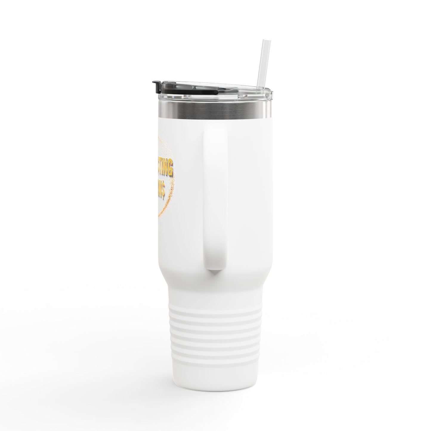 "Manifesting Millions" - Insulated Travel Mug, 40oz