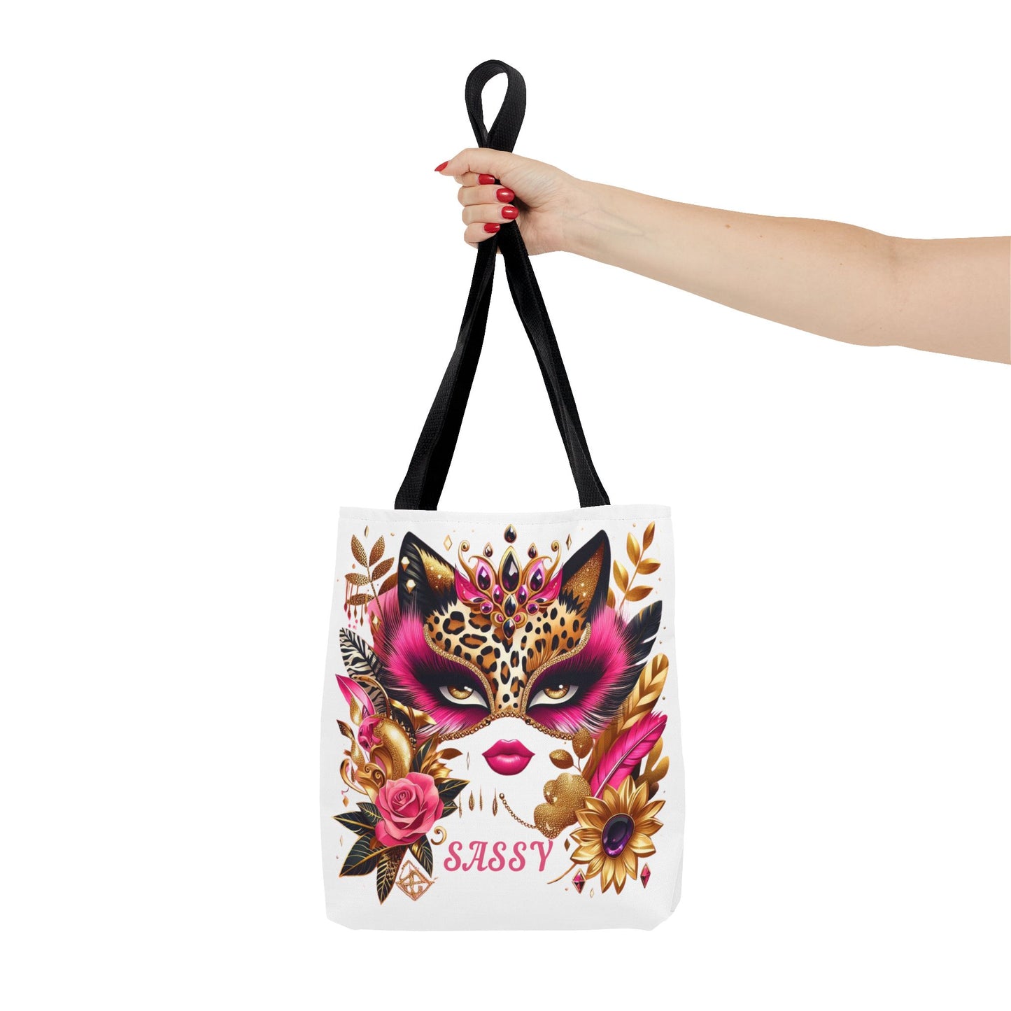 "Sassy" - Tote Bag (AOP) - Creatively Designed Shop