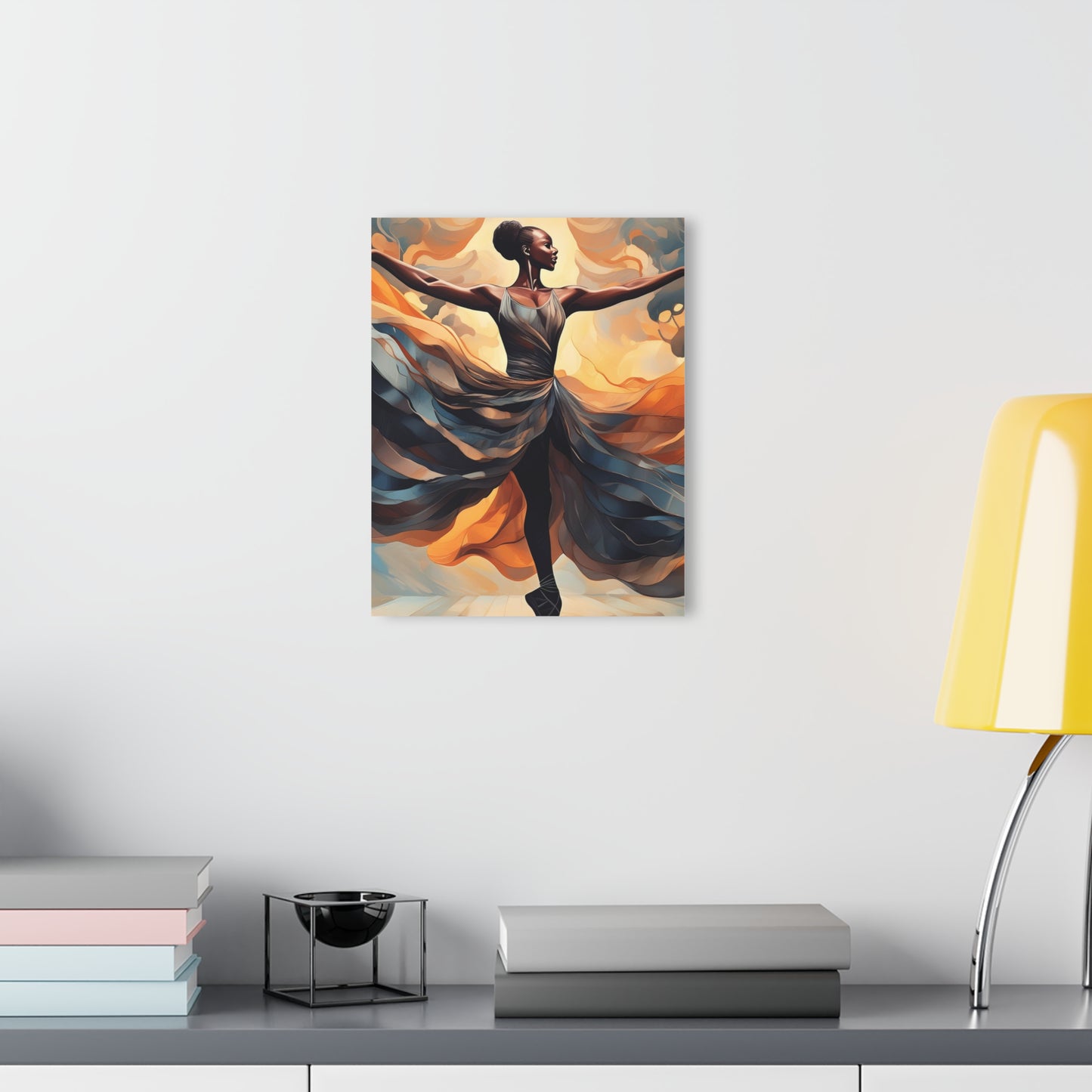 "Beautiful Ballerina" - Acrylic Prints (French Cleat Hanging) - Creatively Designed Shop