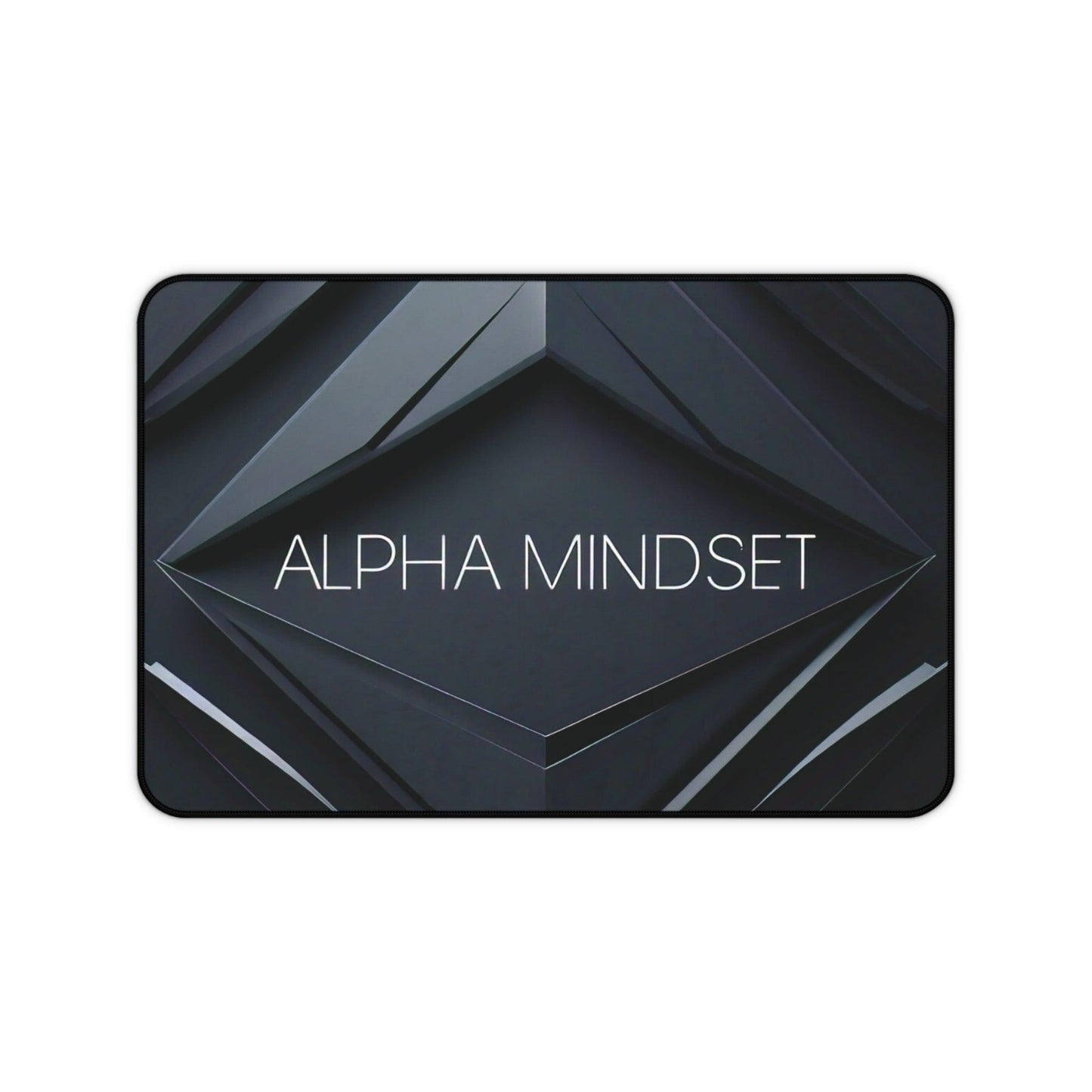 "Alpha Mindset" - Desk Mat - Creatively Designed Shop