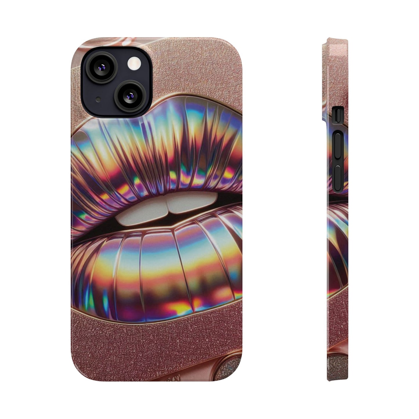"Bronze Kiss" - Slim Phone Cases - Creatively Designed Shop