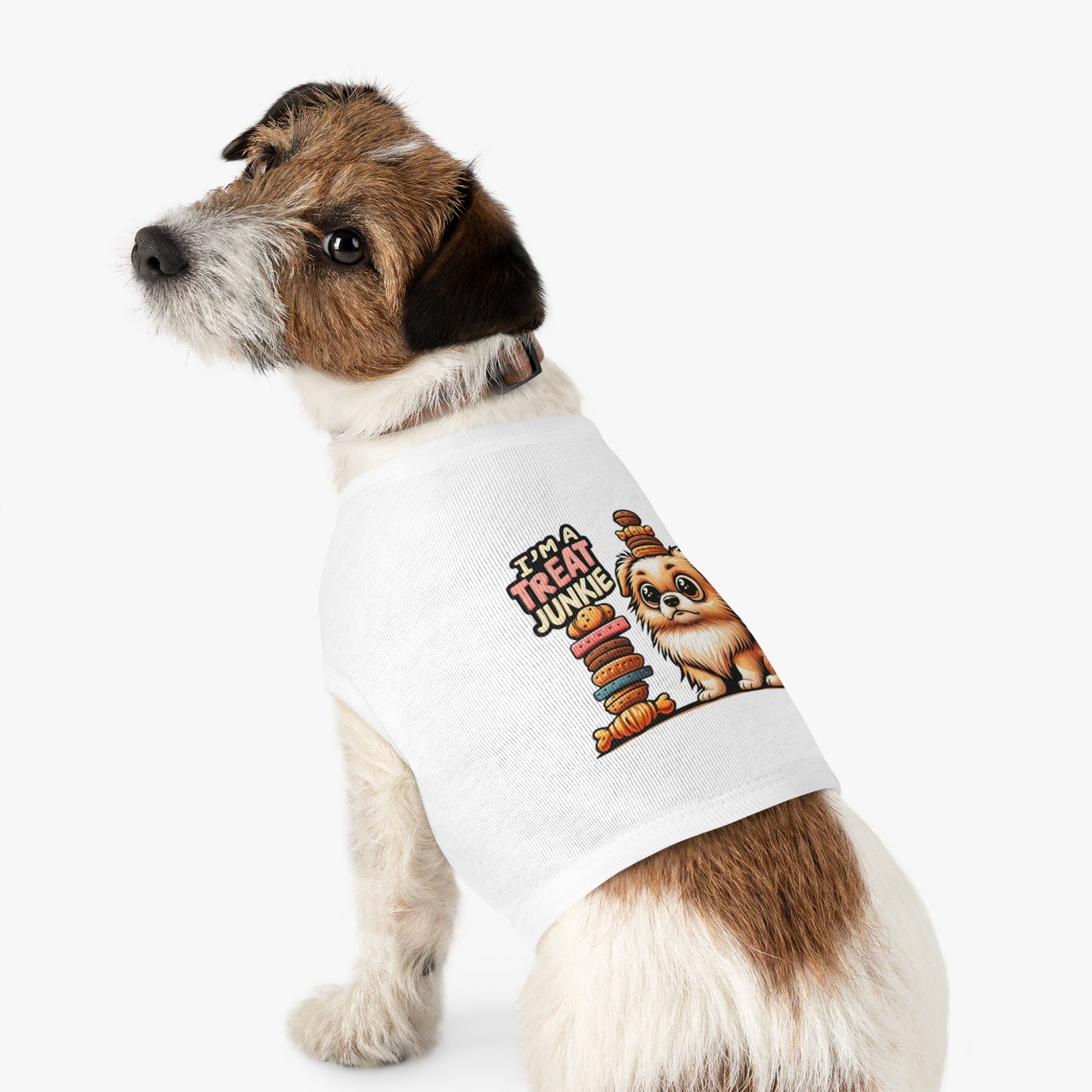 I'm A Treat Junkie - Pet Tank Top - Creatively Designed Shop