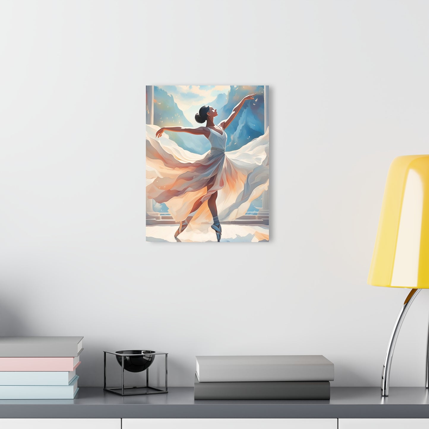 "Beautiful Ballerina" - Acrylic Prints (French Cleat Hanging) - Creatively Designed Shop
