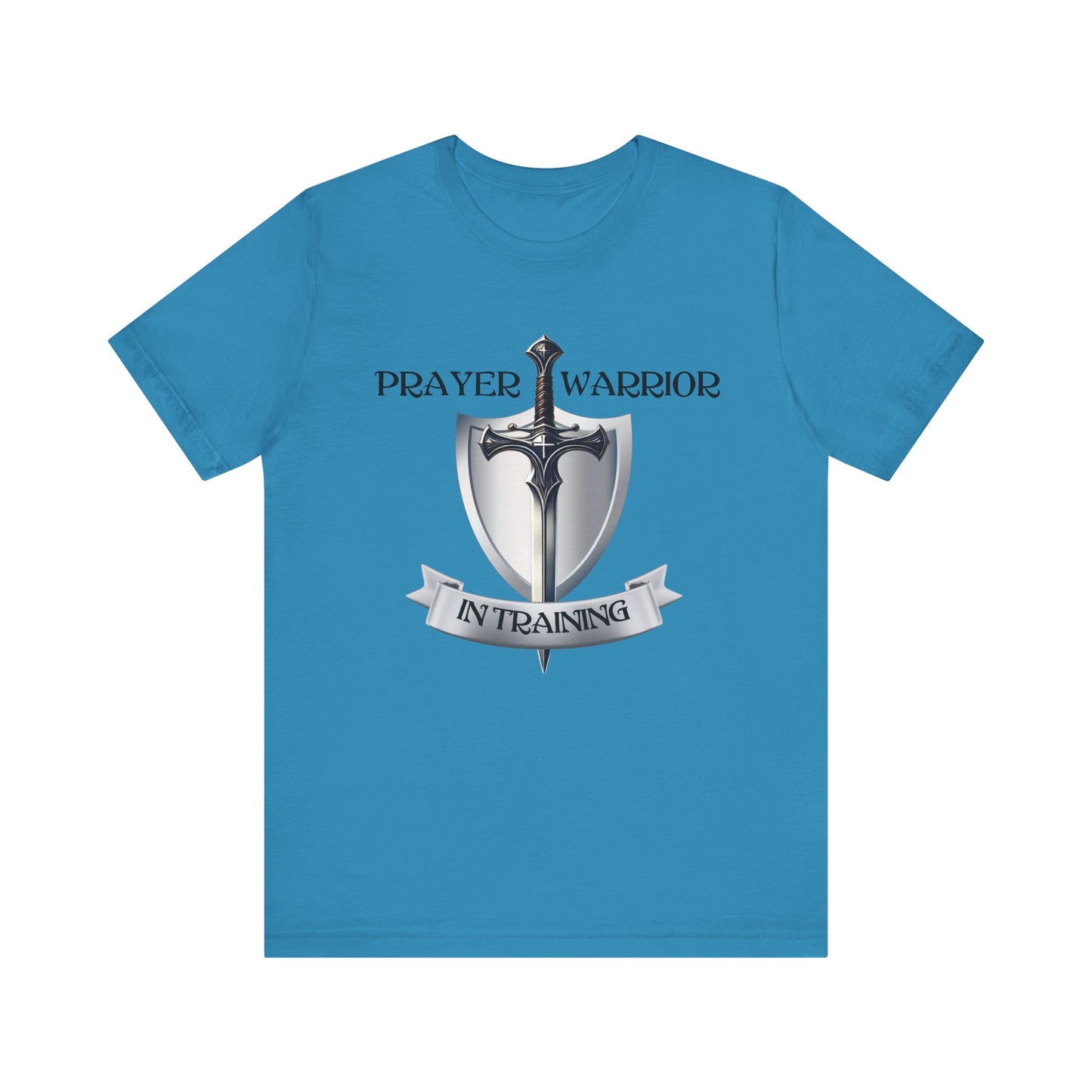 Prayer Warrior in Training - Unisex Jersey Short Sleeve Tee