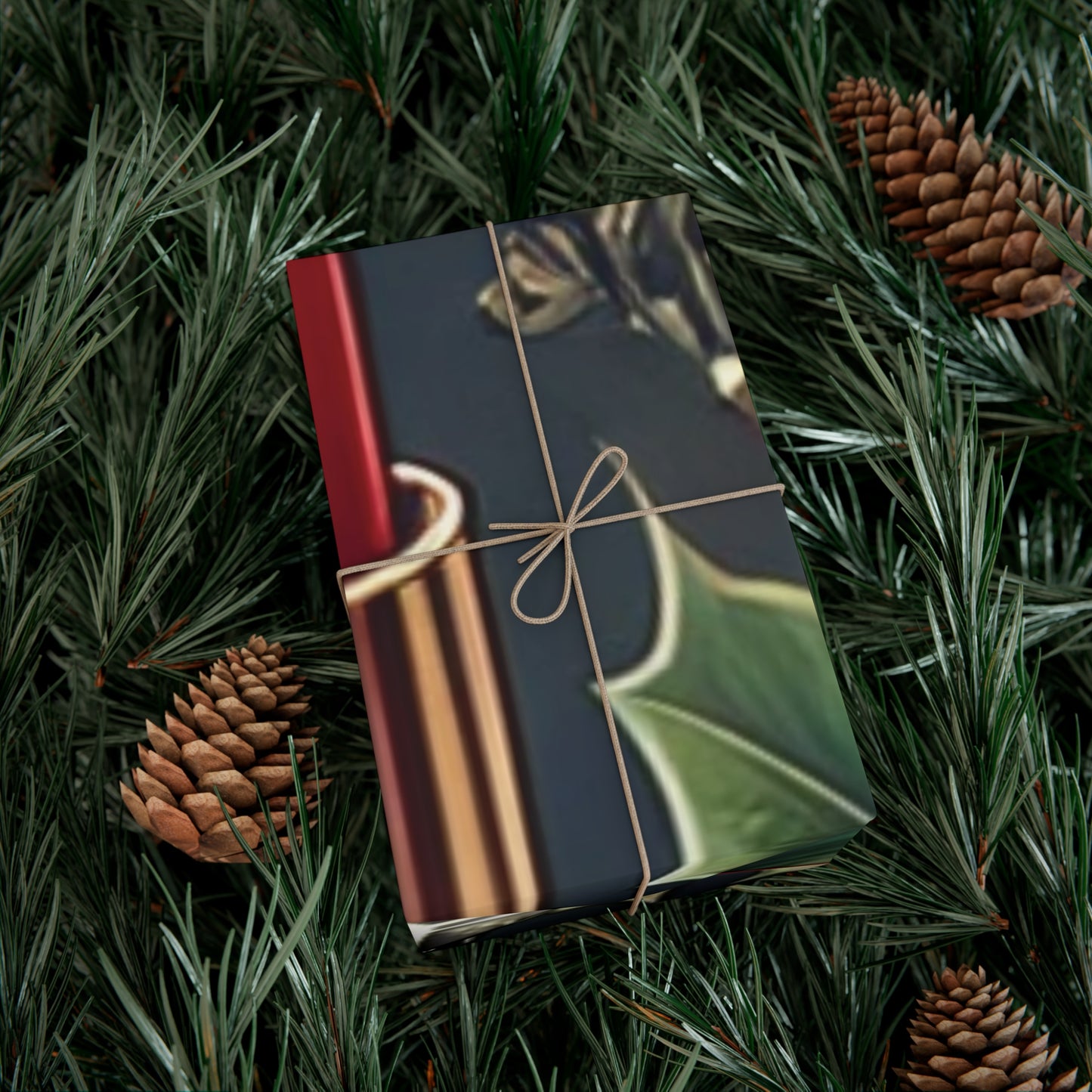 Christmas Glam Makeup Essentials - Gift Wrap Papers - Creatively Designed Shop