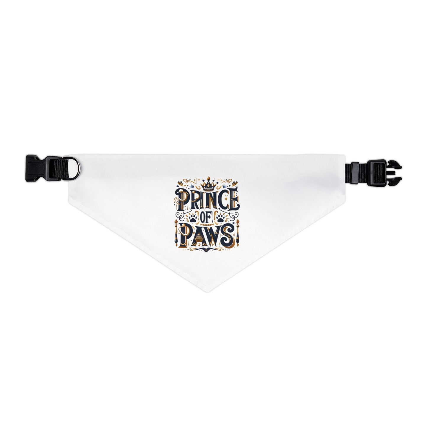 Prince of Paws - Pet Bandana Collar - Creatively Designed Shop