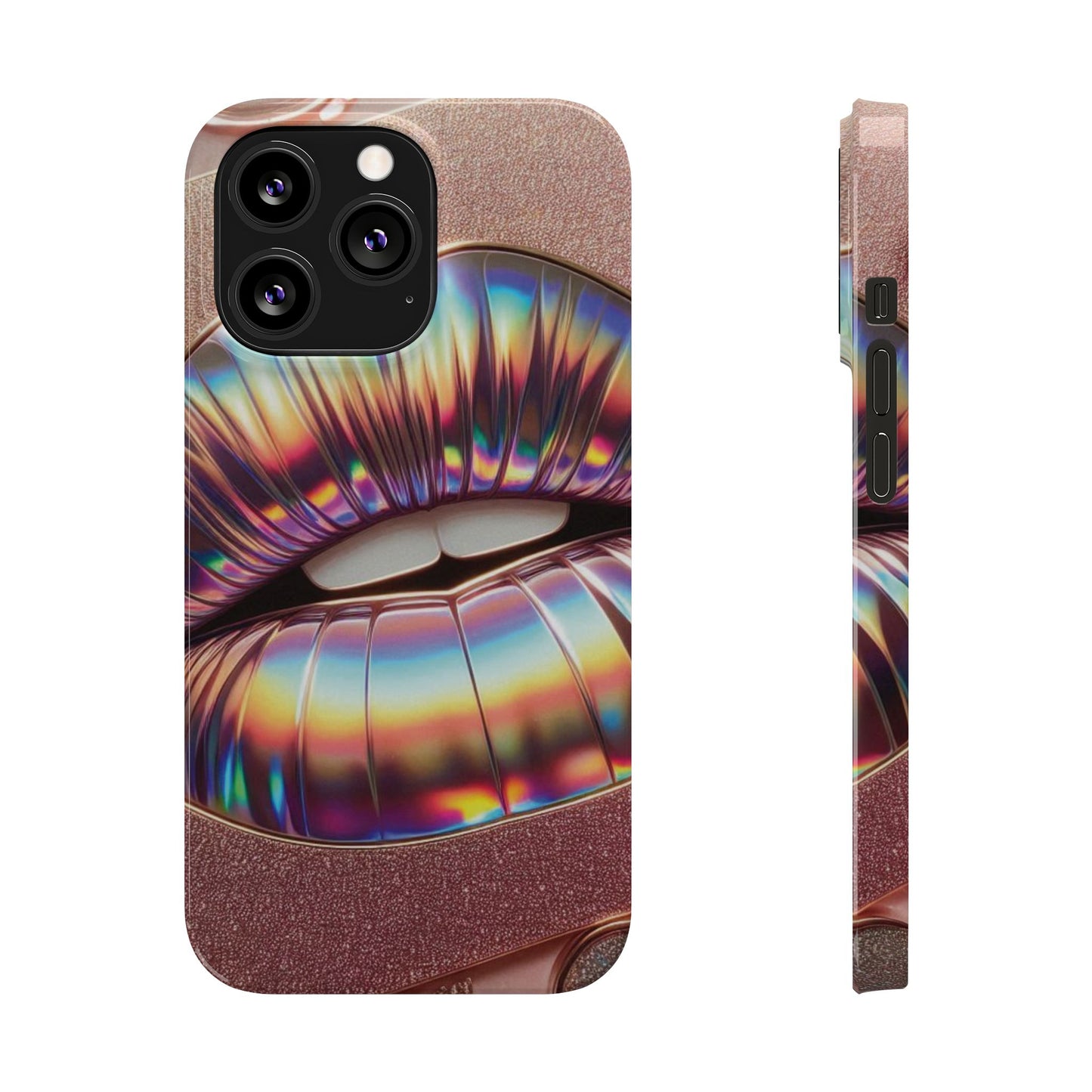 "Bronze Kiss" - Slim Phone Cases - Creatively Designed Shop