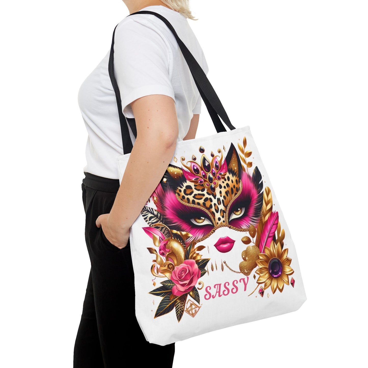 "Sassy" - Tote Bag (AOP) - Creatively Designed Shop