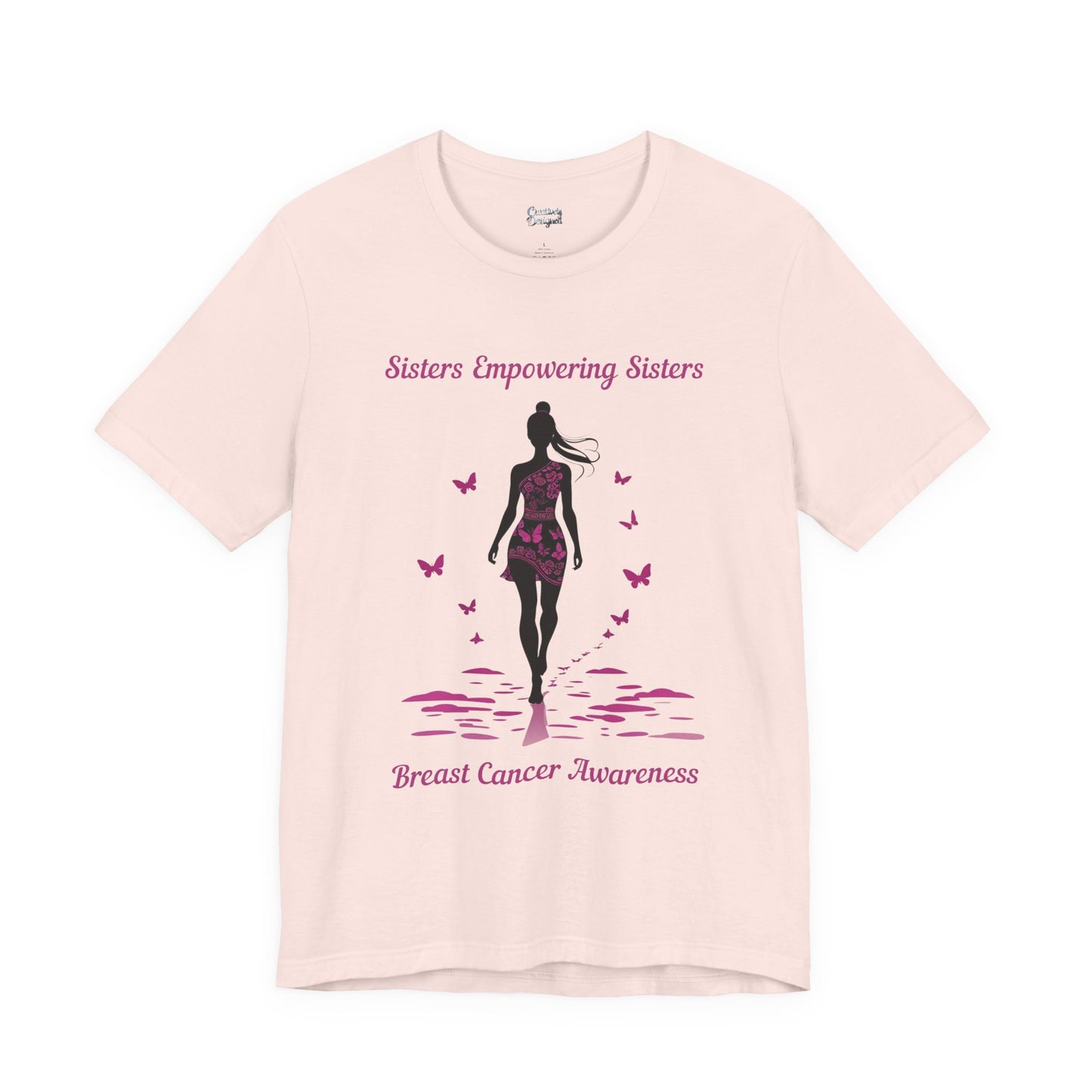 SES Breast Cancer Awareness "Woman" - Unisex Jersey Short Sleeve Tee