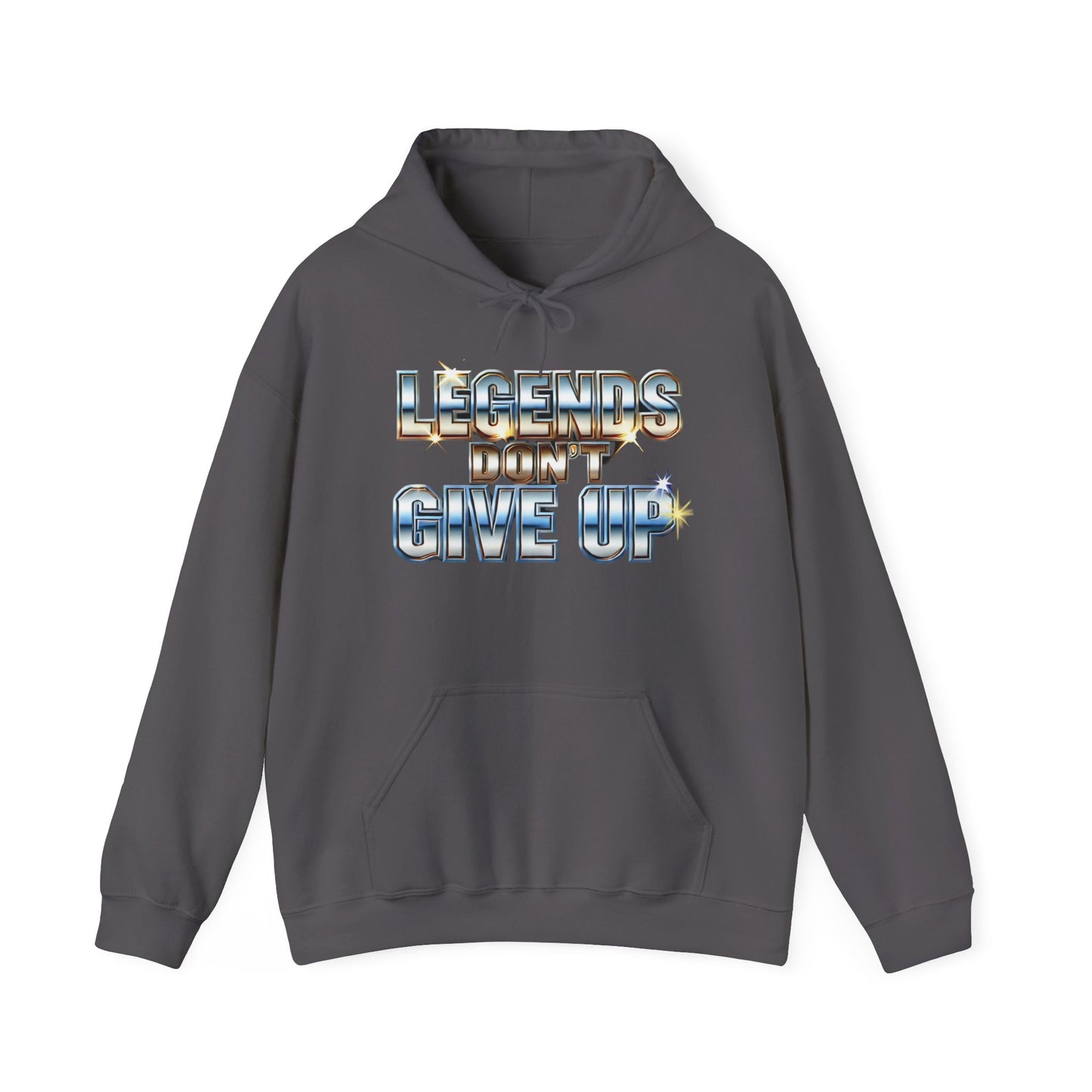 Legends Don't Give Up - Unisex Heavy Blend™ Hooded Sweatshirt - Creatively Designed Shop