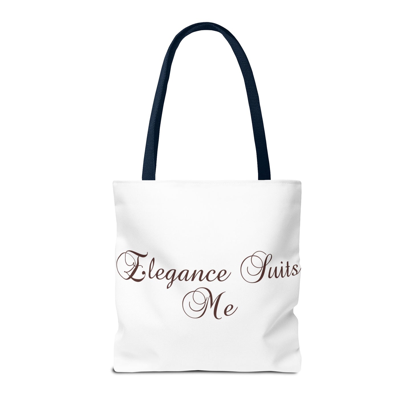 "Elegance Suits Me" - Tote Bag (AOP) - Creatively Designed Shop