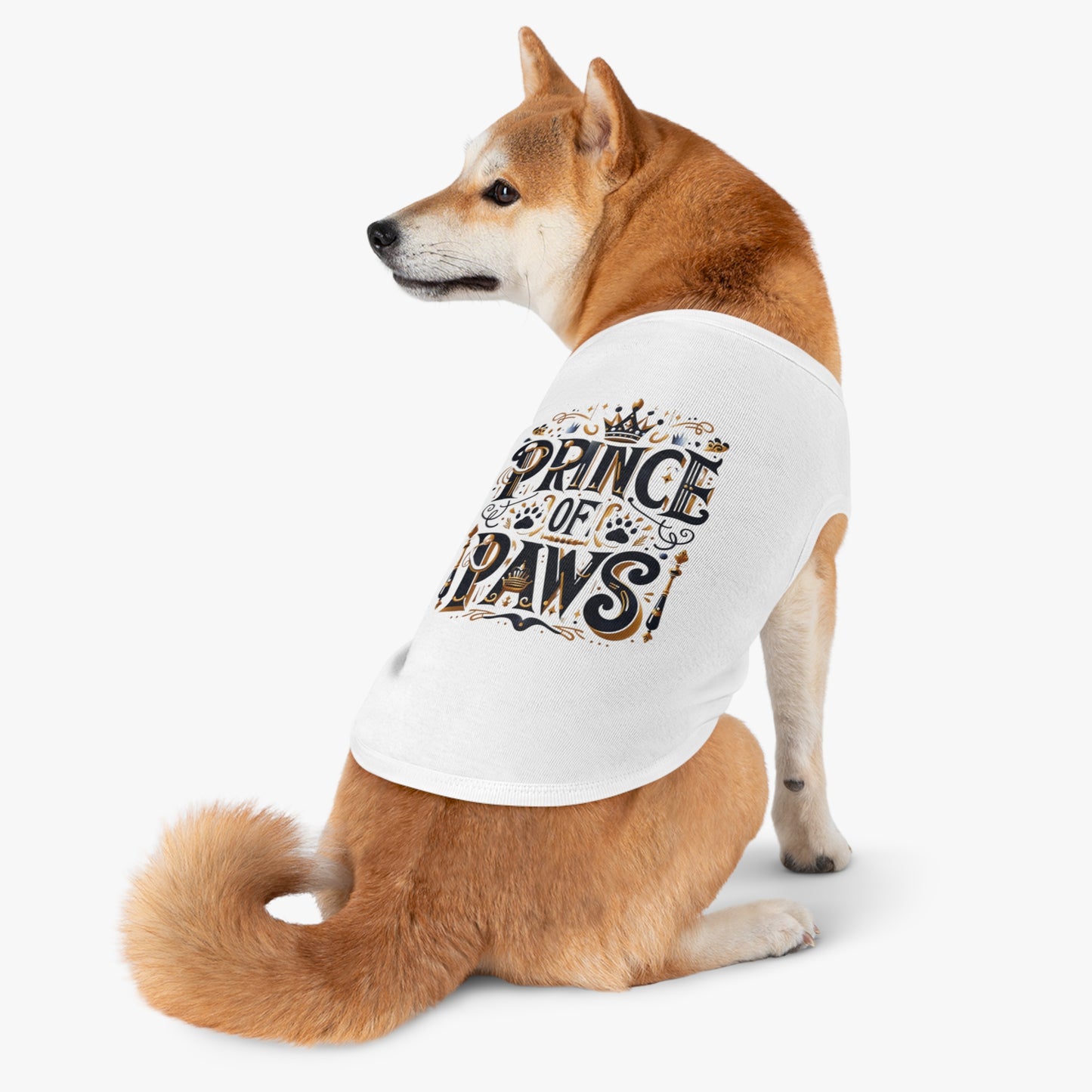 Prince of Paws - Pet Tank Top - Creatively Designed Shop