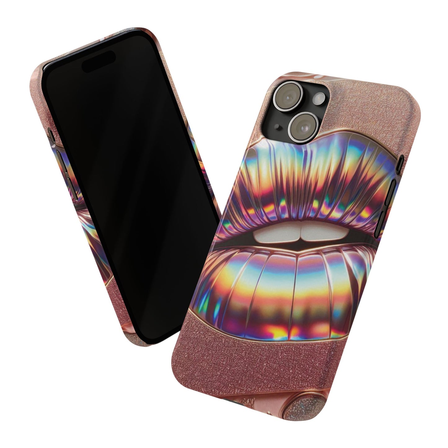 "Bronze Kiss" - Slim Phone Cases - Creatively Designed Shop