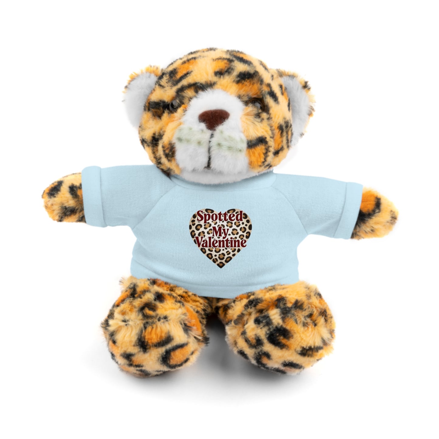 'Spotted My Valentine' - Stuffed Jaquar with Tee - Creatively Designed Shop
