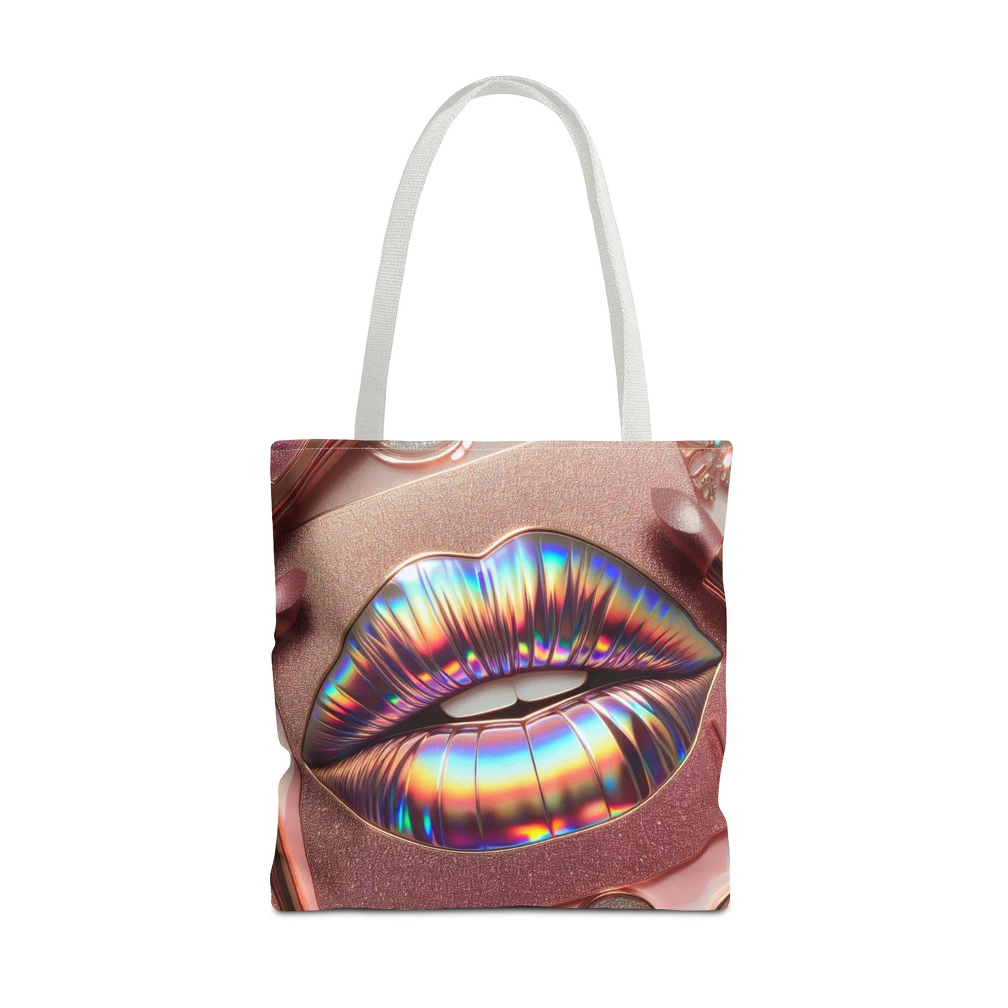 Bronze Kiss - Tote Bag (AOP) - Creatively Designed Shop