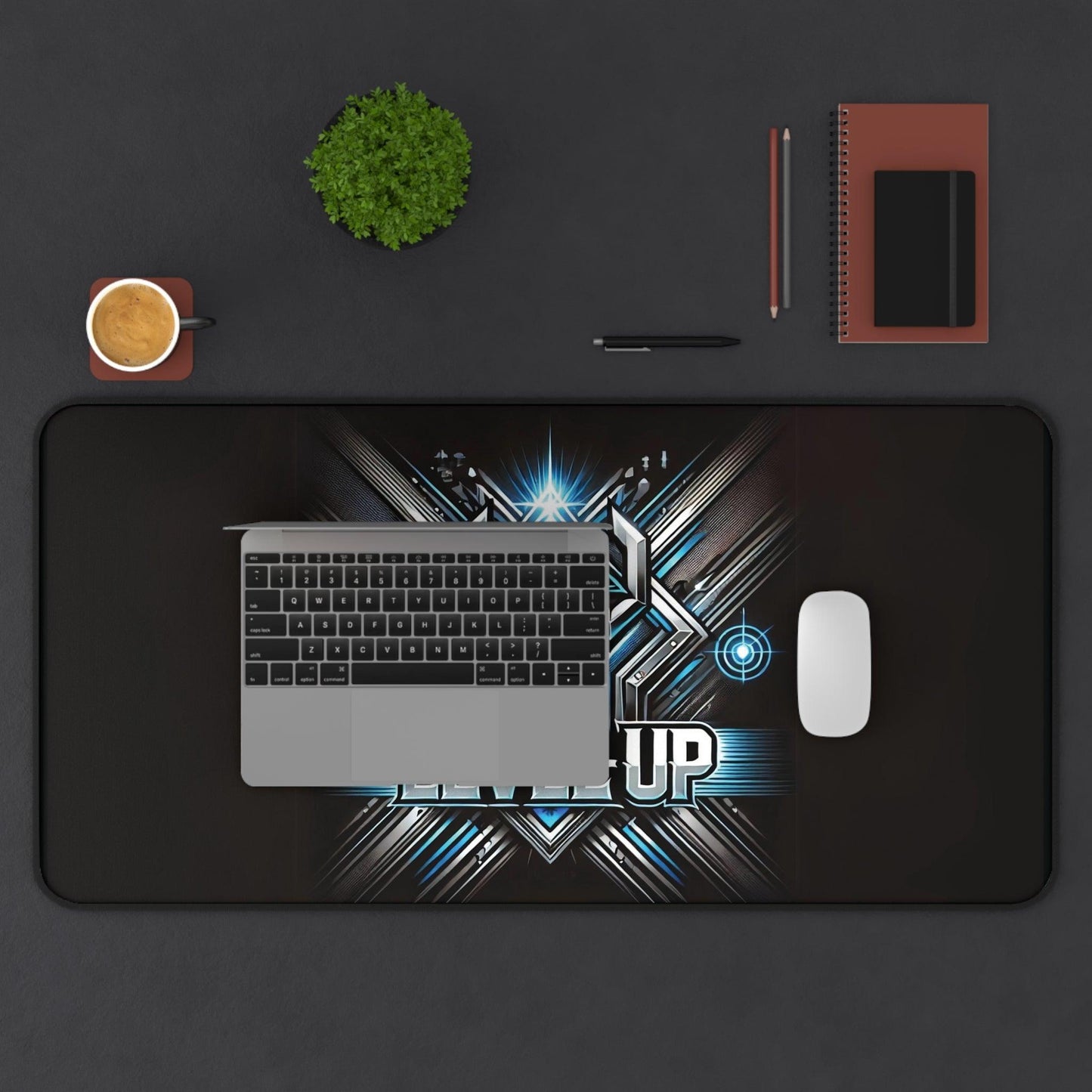 "Level Up" - Desk Mat - Creatively Designed Shop