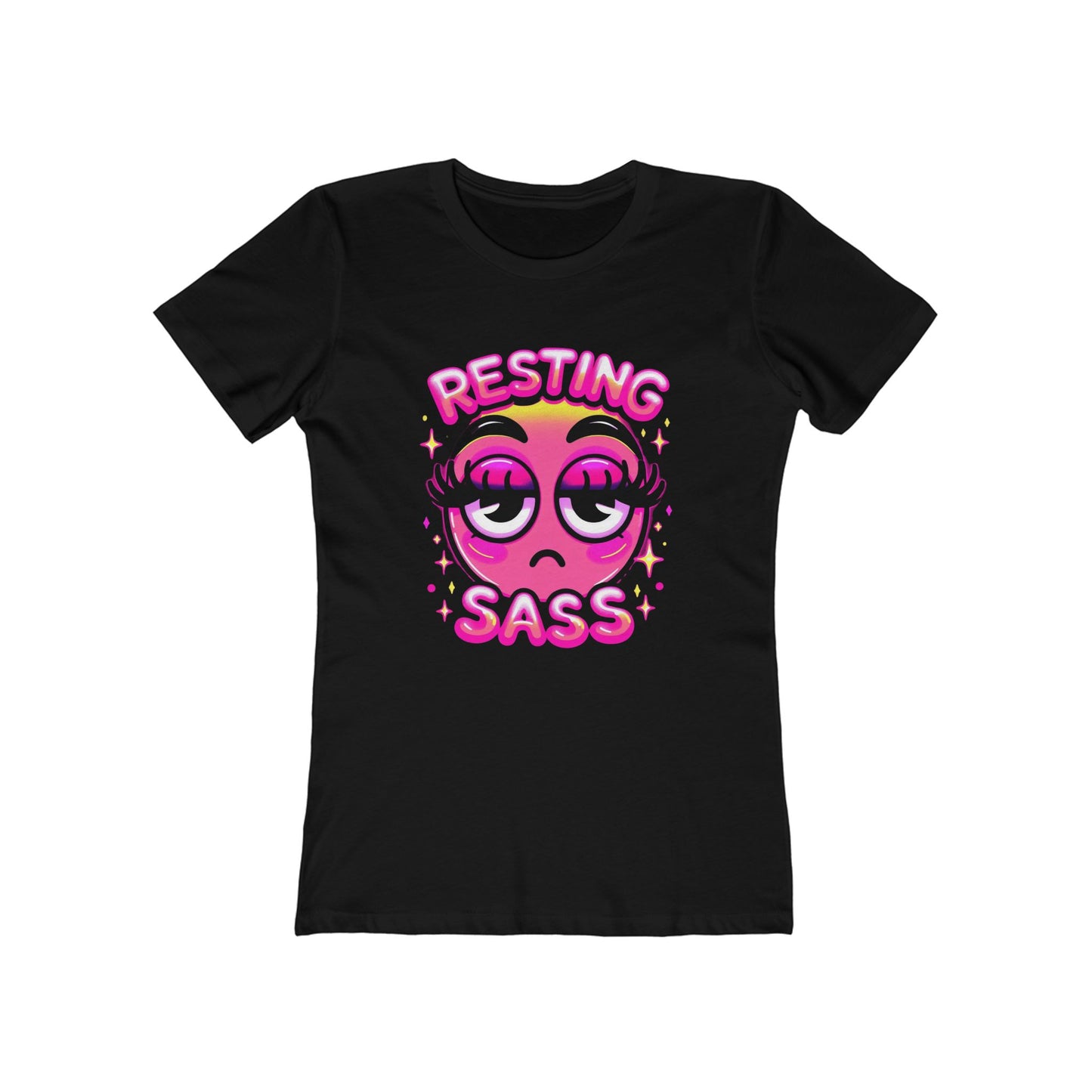 Resting Sass - The Boyfriend Tee for Women - Creatively Designed Shop