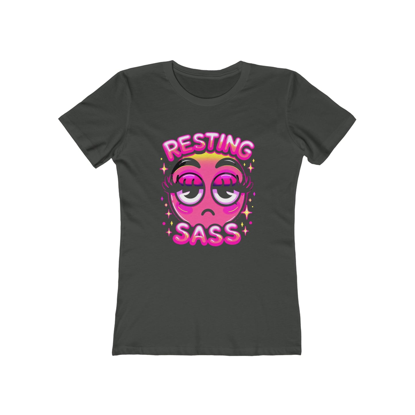 Resting Sass - The Boyfriend Tee for Women - Creatively Designed Shop